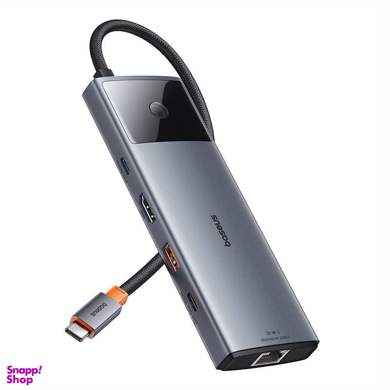 هاب 10 پورت Type-C باسئوس مدل BS-OH084