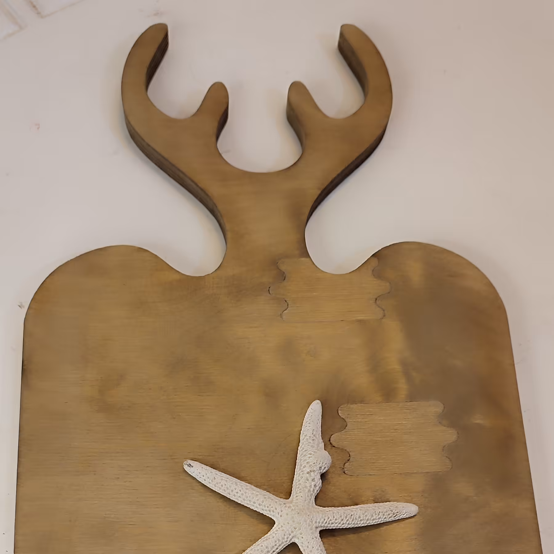 سینی چوبی مدل گوزنی