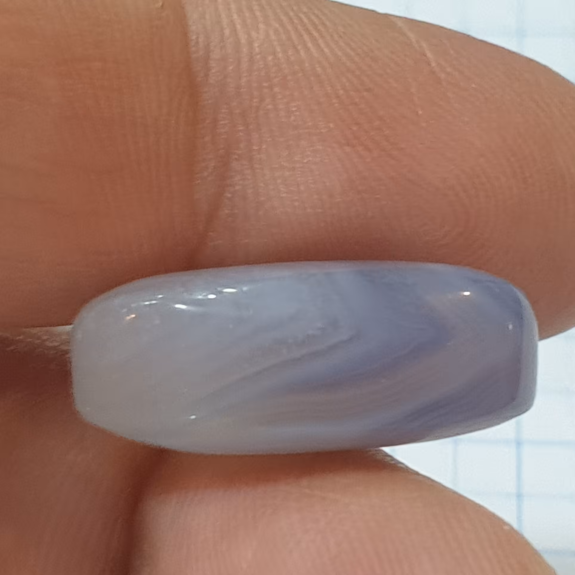 عقیق سوسنی ژئود دار زیبا