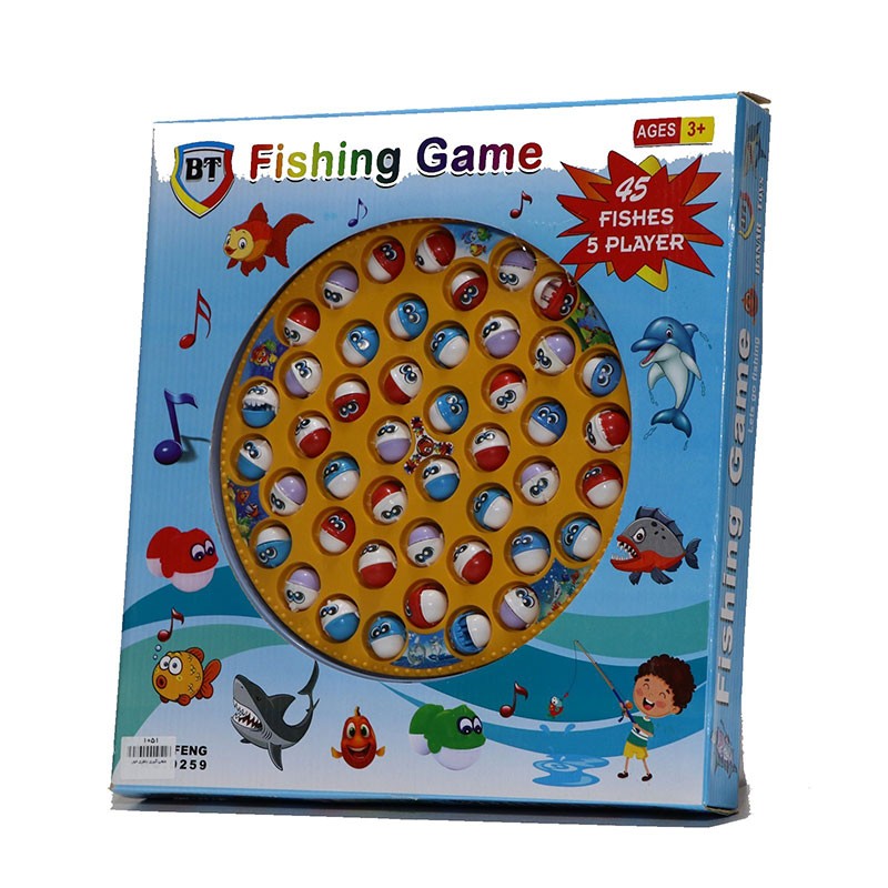 ماهیگیری موزیکال 5 نفره بزرگ 