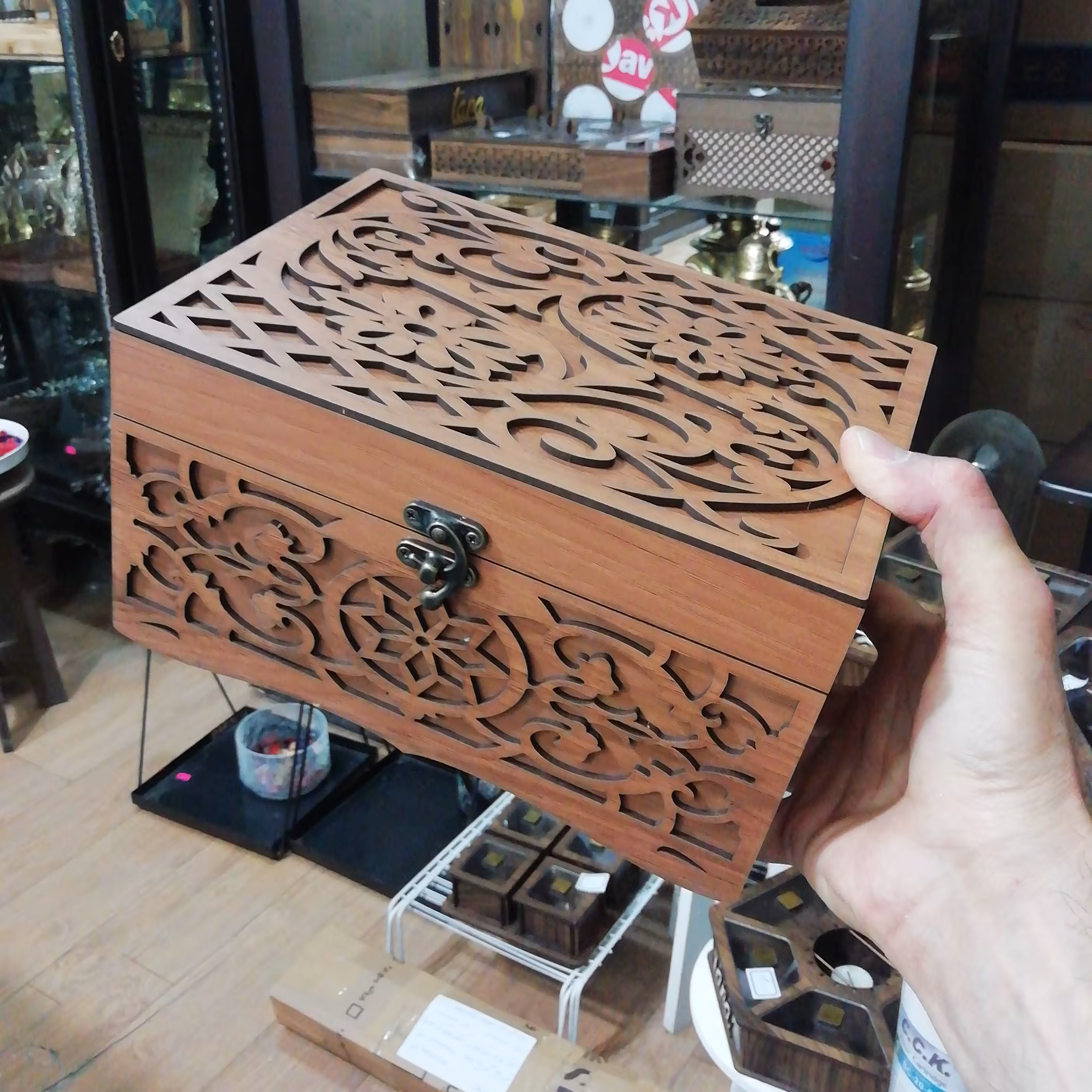 صندوقچه چوبی سایز 3