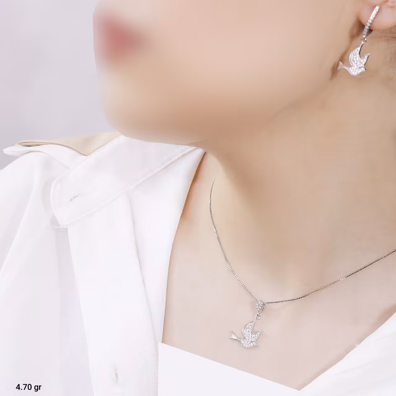 نیم ست  نقره میکرو  10110-5