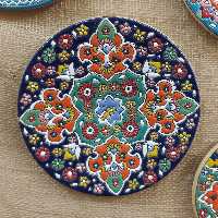 بشقاب سفال 20سانت