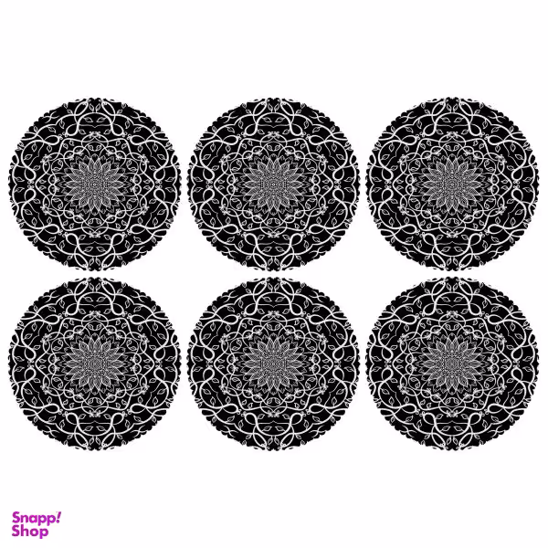 زیربشقابی مدل U2-42501 بسته 6 عددی