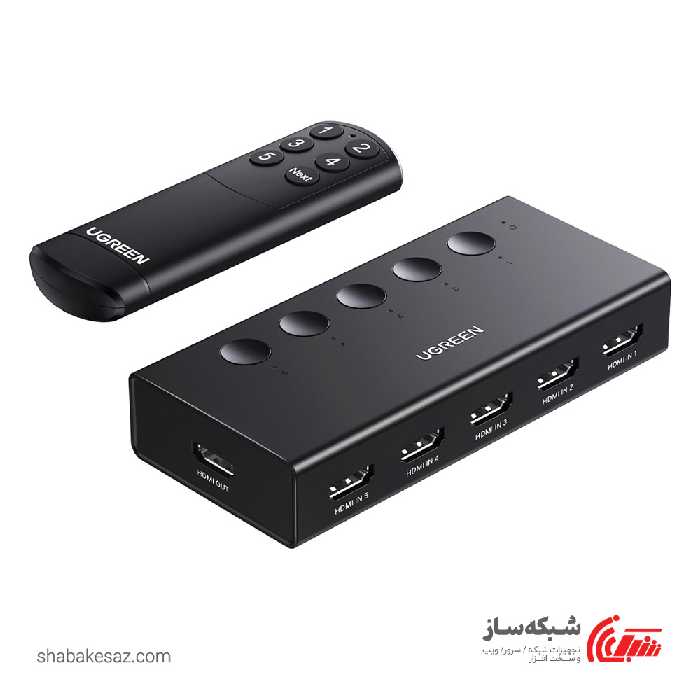 قیمت و خرید سوئیچ HDMI یوگرین Ugreen CM568 - شبکه ساز