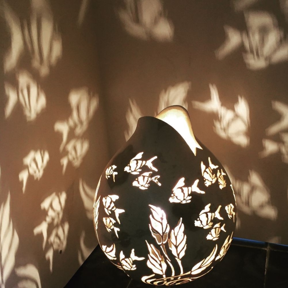 چراغ خواب طرح ماهی کد 1