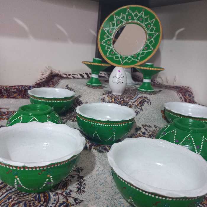 ست هفت سین نقطه کوبی زیبا