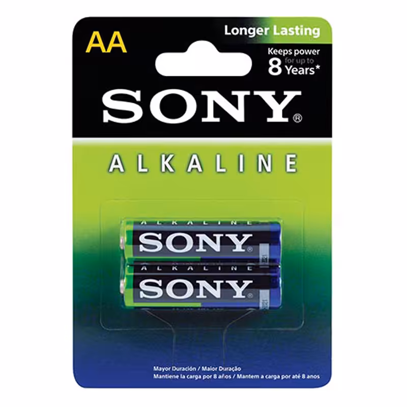 خرید باتری قلمی آلکالاین سونی مدل AM3 LR6 بسته 2 عددی