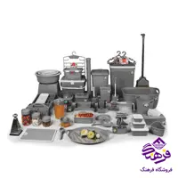جهيزيه هومکت فلورا 83پارچه فيلي
