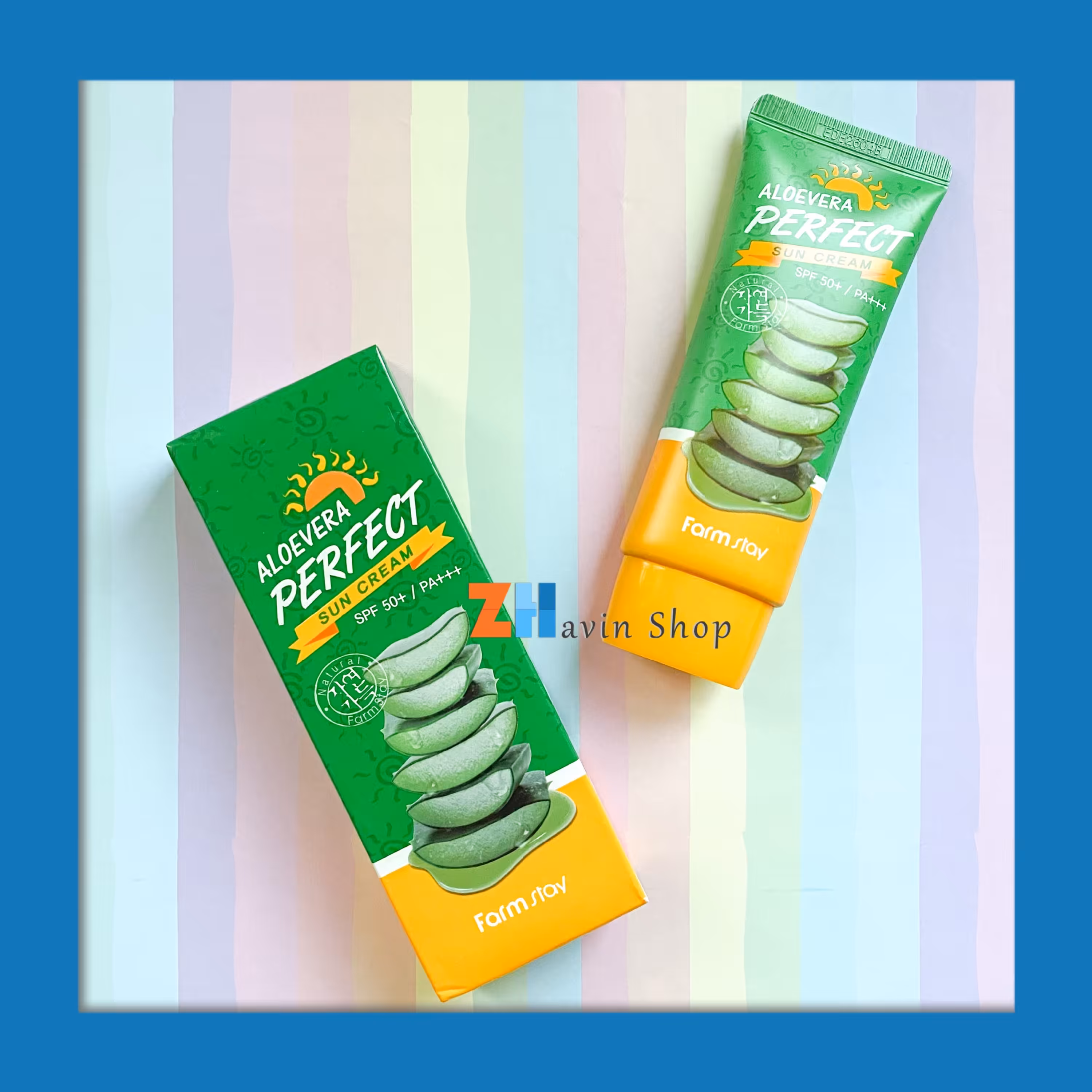 کرم ضد آفتاب آلوئه ورا فارم استی farm stay