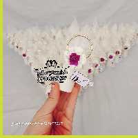 گیفت عقد و عروسی مدل کله قندی همراه با چاپ لیبل اسم و تاریخ در رنگبندی  متنوع