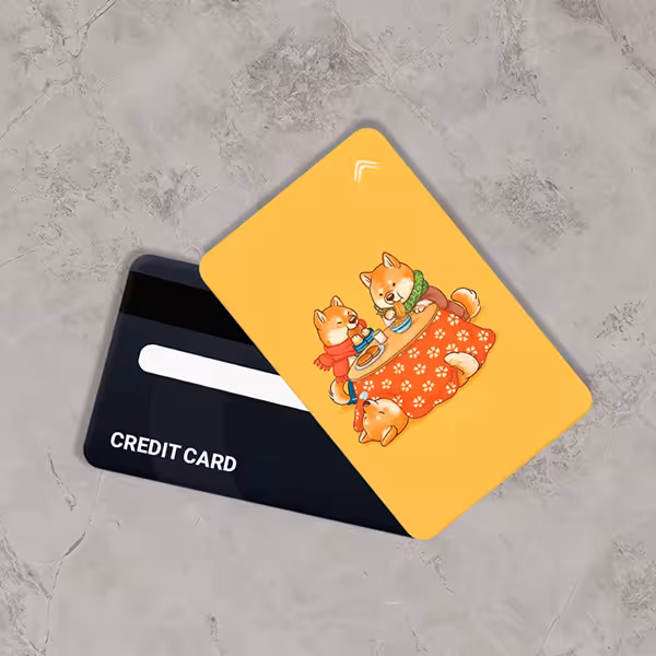 استیکر کارت بانکی طرح سگ و کارتونی کد CAA108-K