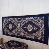 6 رنگ،کناره پشتی شاهنشین در ابعاد 175 در 70 سانت