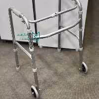 واکر تاشو ترکیبی حلزونی قابل تنظیم چرخ دار