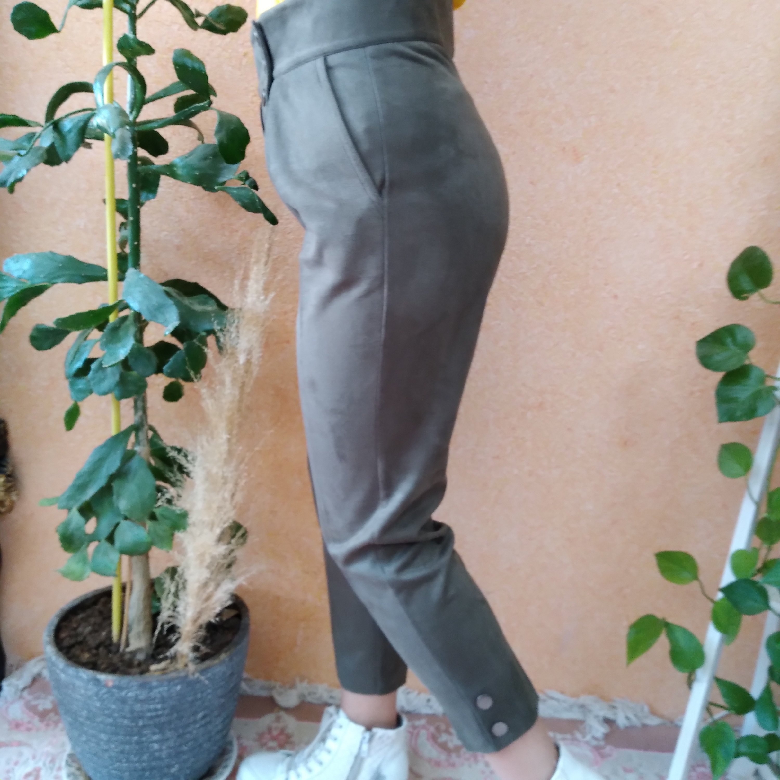 شلوار زنانه پاییزه مخمل کوبیده
