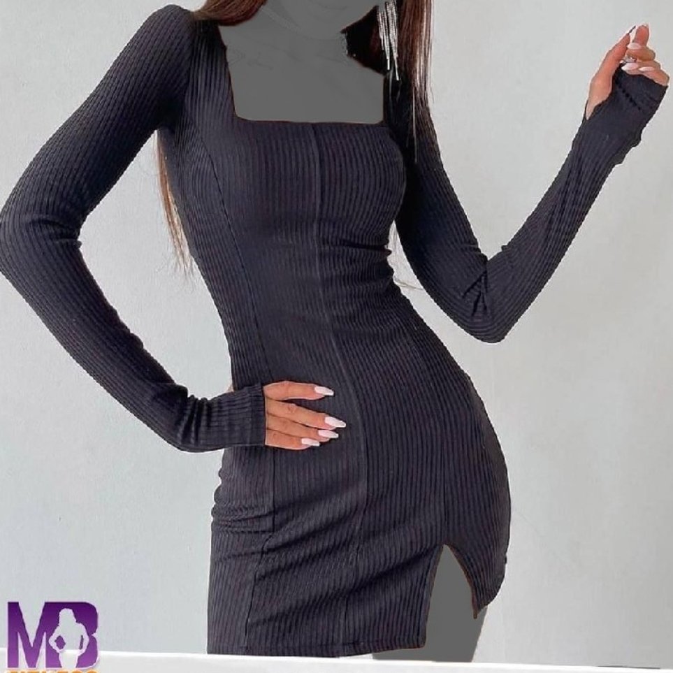 تونیک کبریتی زنانه مجلسی مشکی اورجینال 