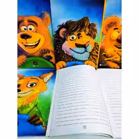 دفتر 40 برگ برند گاجکو طرح حیوانات