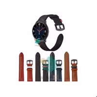 بند چرمی ساعت شیائومی Xiaomi IMILAB KW66 مدل Nubuck Leather