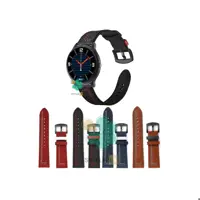 بند چرمی ساعت شیائومی Xiaomi IMILAB KW66 مدل Nubuck Leather