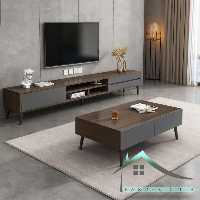 ست میز تلویزیون و جلومبلی fabset-142