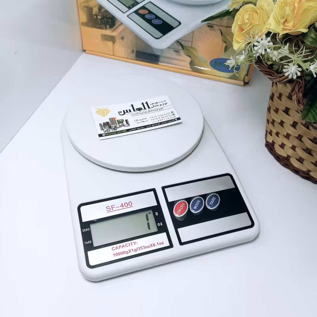 ترازوی آشپزخانه 10 کیلویی SF400 اصلی ، ترازوی دیجیتال ، ترازو دیجیتال ، ترازو اشپزی ، ترازوی اس اف 400 اصلی 