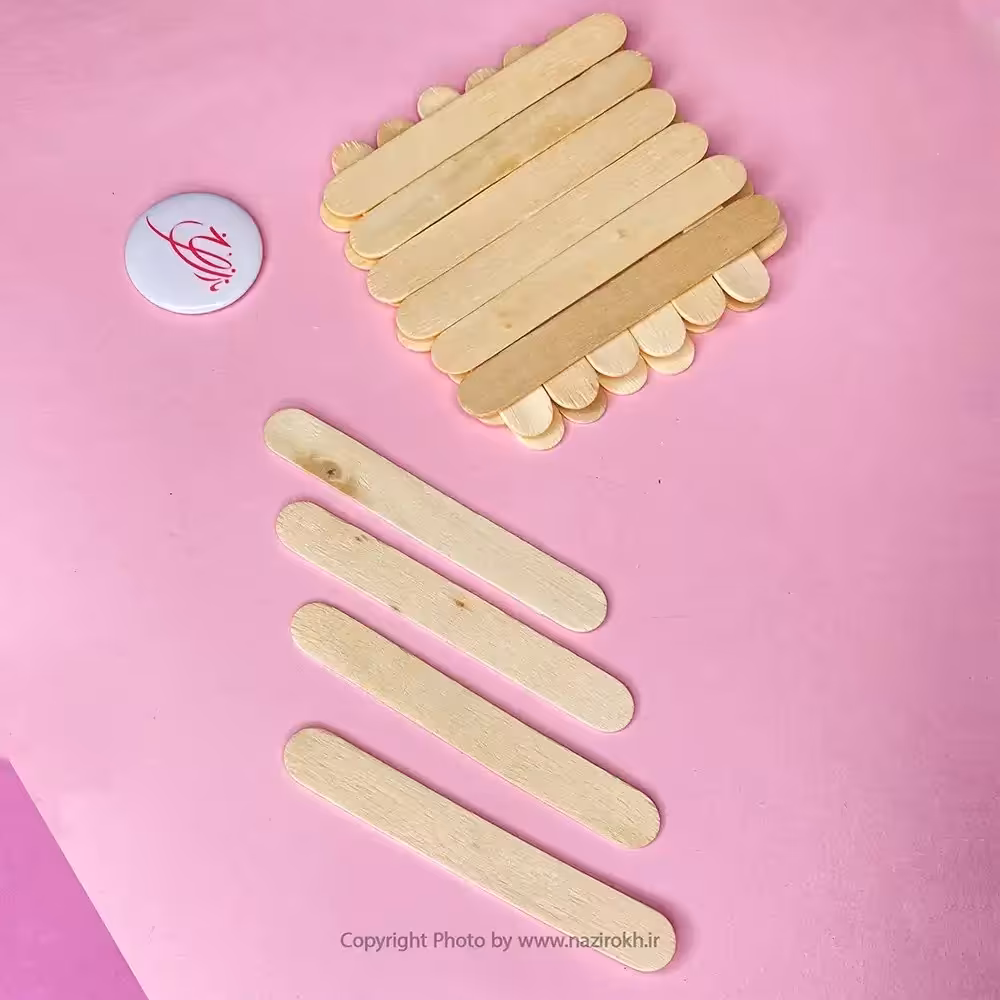 آبسلانگ چوبی بسته 25 عددی