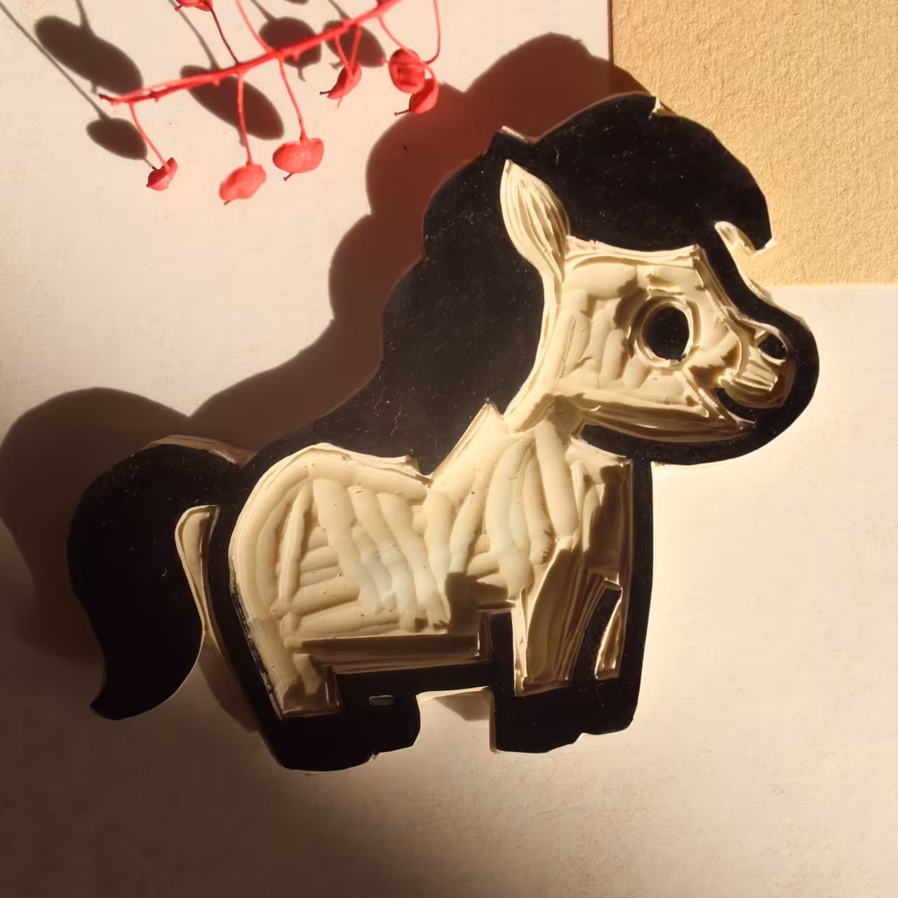 مهر طرح اسب