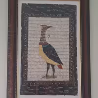 تابلوی صنایع دستی هنری و آنتیک با بال های پروانه طبیعی