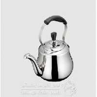کتری و قوری استیل و باکالیت دستی لوکس