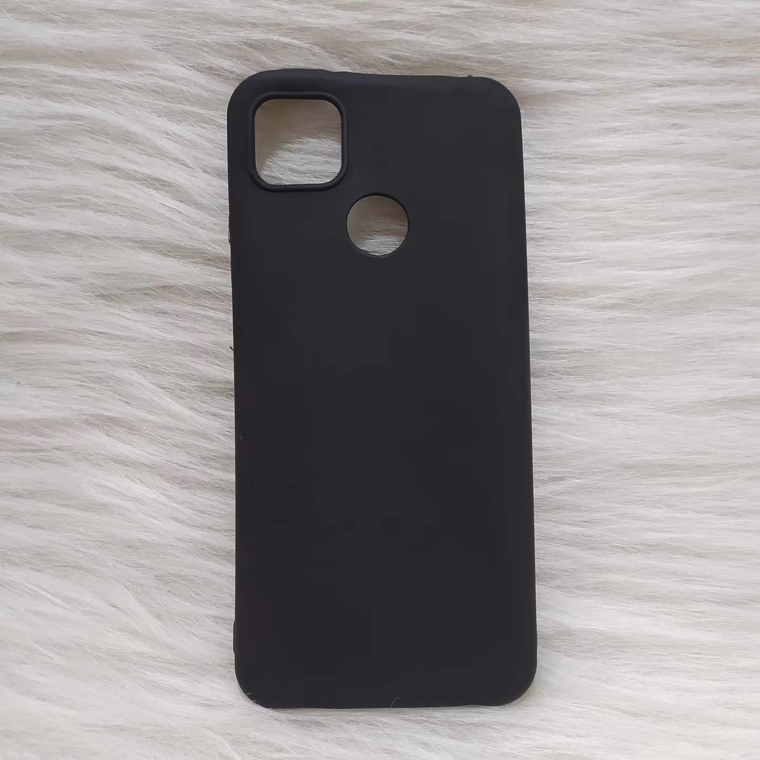 گارد شیایومی Redmi 9c  ژله ای راک رنگ مشکی 