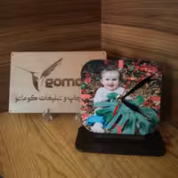 ساعت رومیزی اختصاصی مربع