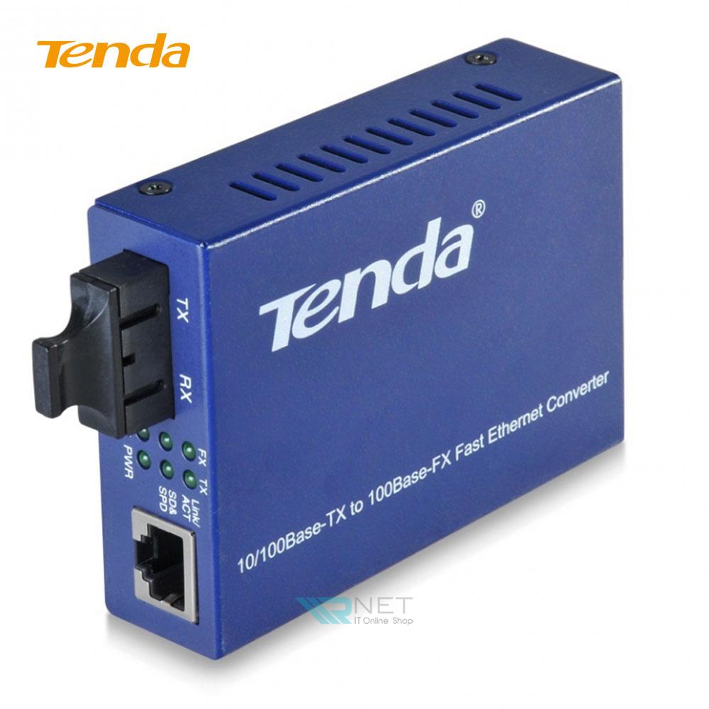 مبدل فیبر به اترنت Single Mode تندا مدل Tenda TER-860S
