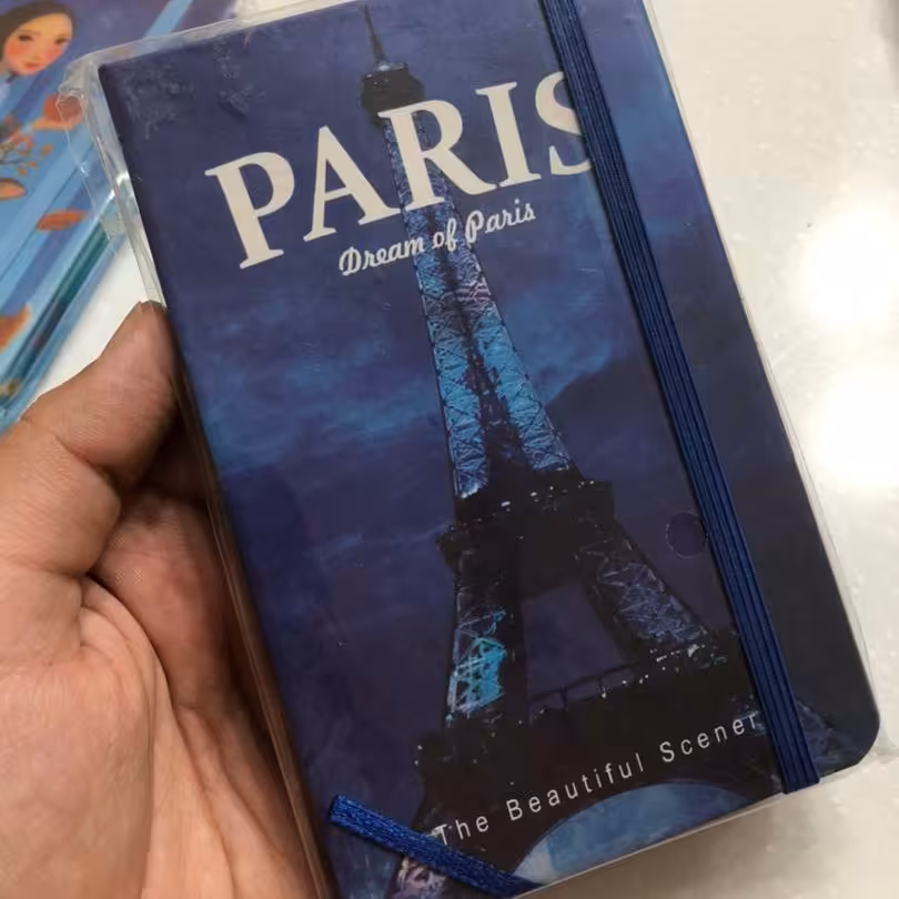 دفترچه یادداشت جلد سخت کش دار صد برگ کد14