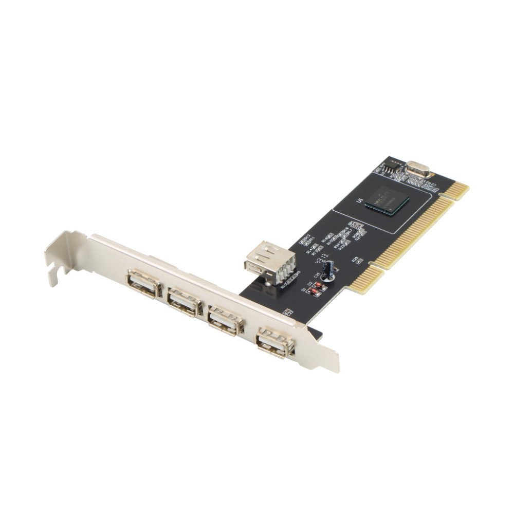 کارت PCI هاب usb 20 پنج پورت (NEC)