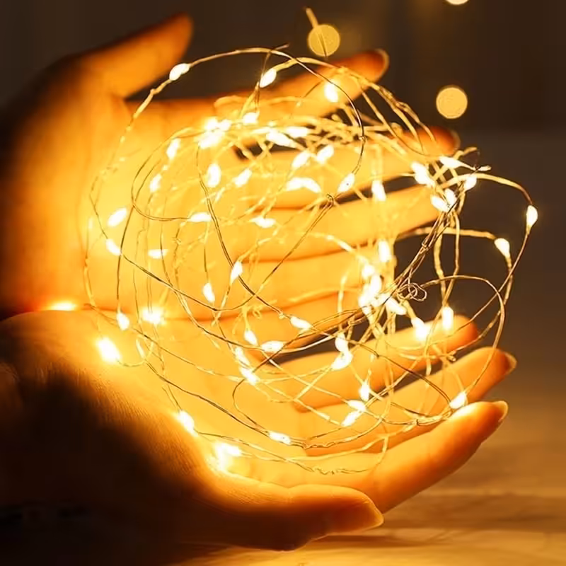 ریسه مفتولی 5 متری باطری خور