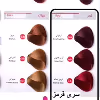 رنگ موی دنی وان سری قرمز در سه رنگ (برای سفارش مدل مورد نظر خود را پیام دهید)