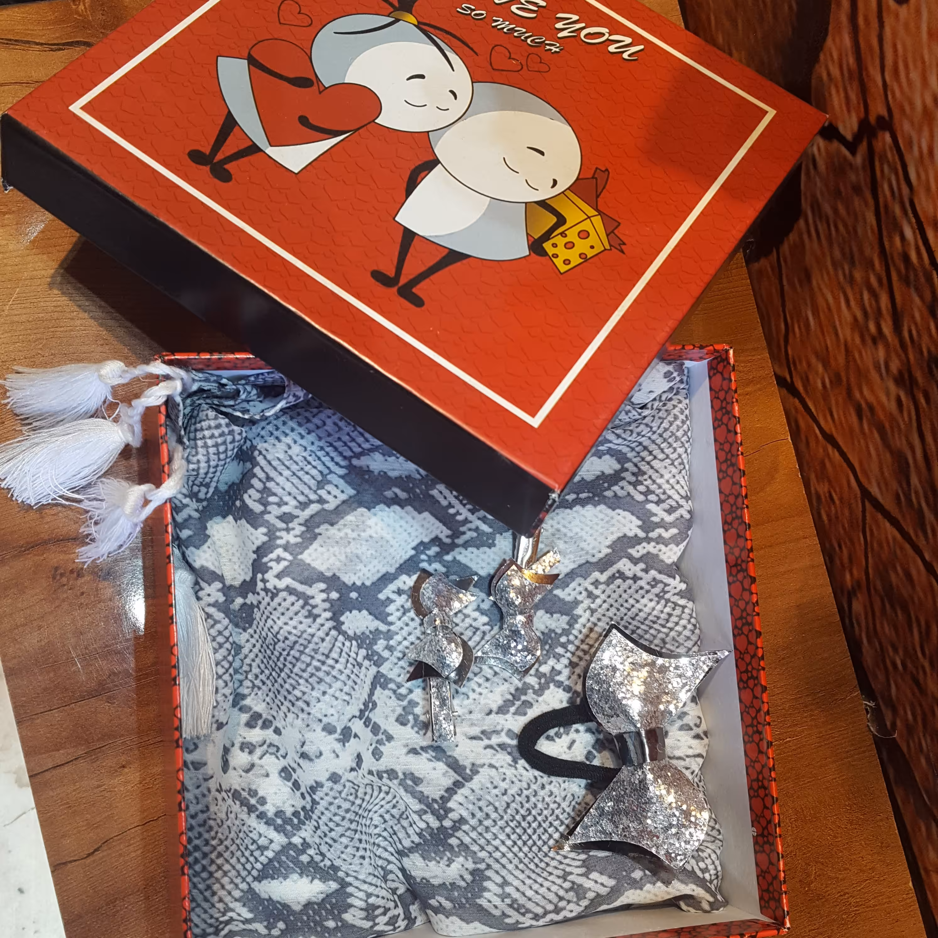 باکس شال  ولنتاین