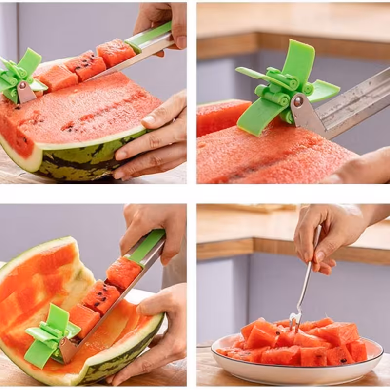 اسلایسر هندوانه چرخشی یک عددی باارسال رایگان