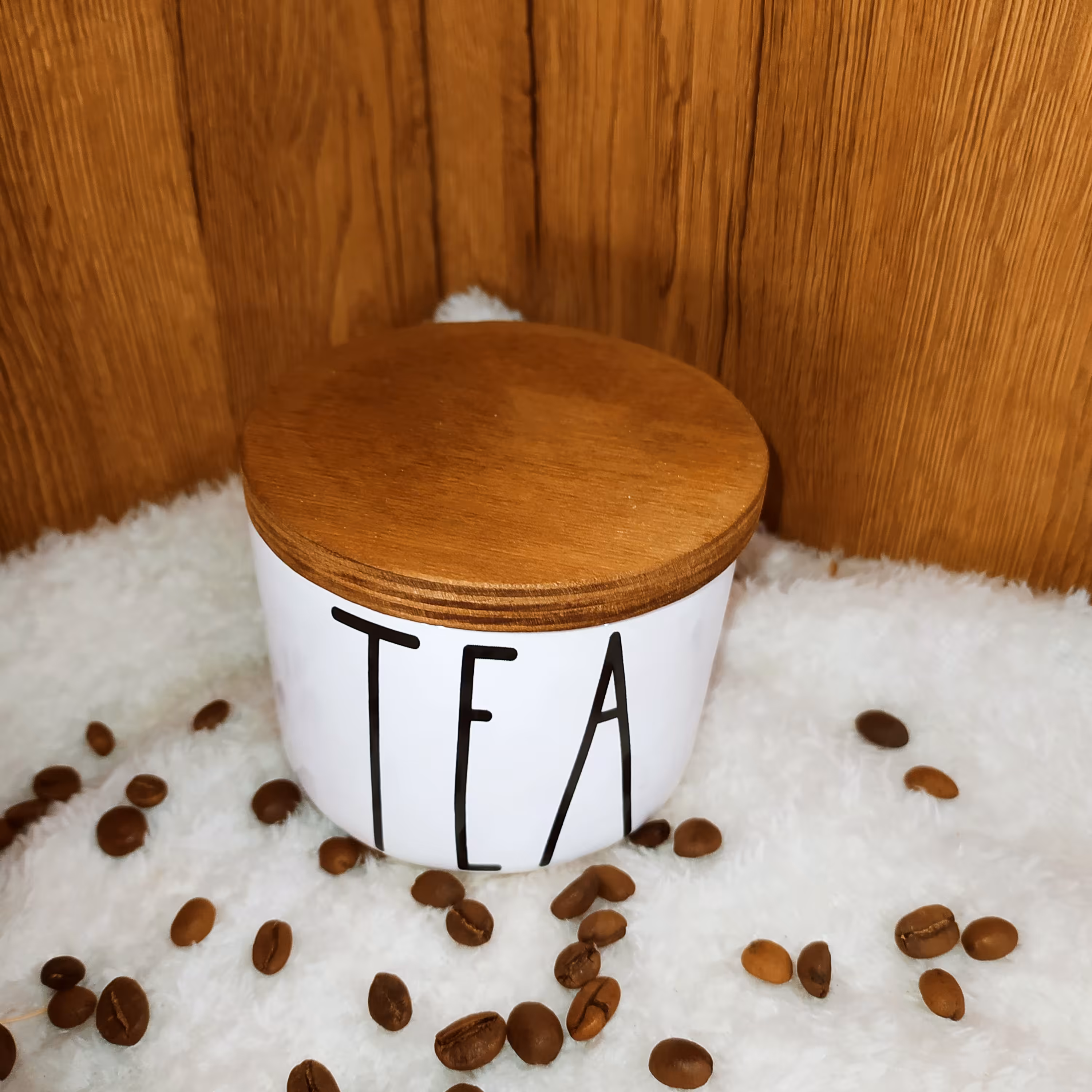 ارسال رایگان بانکه سرامیکی درب دار مدل TEA