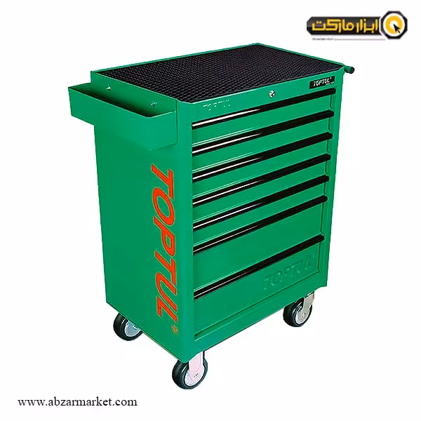 جعبه ابزار چرخ دار کشویی تاپ تول 227 پارچه مدل GCAJ0001