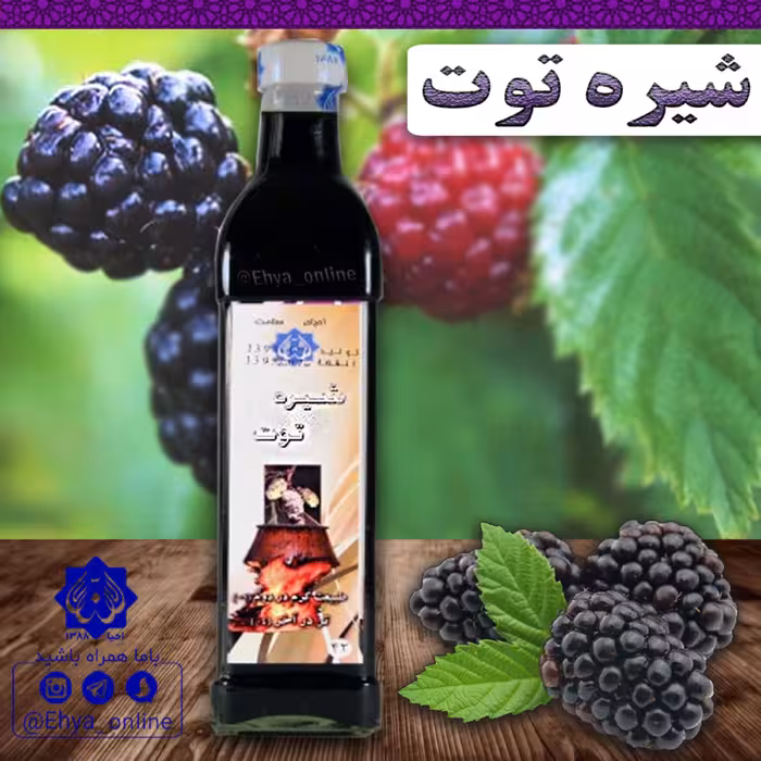 شیره توت روازاده سنتی احیای سلامت