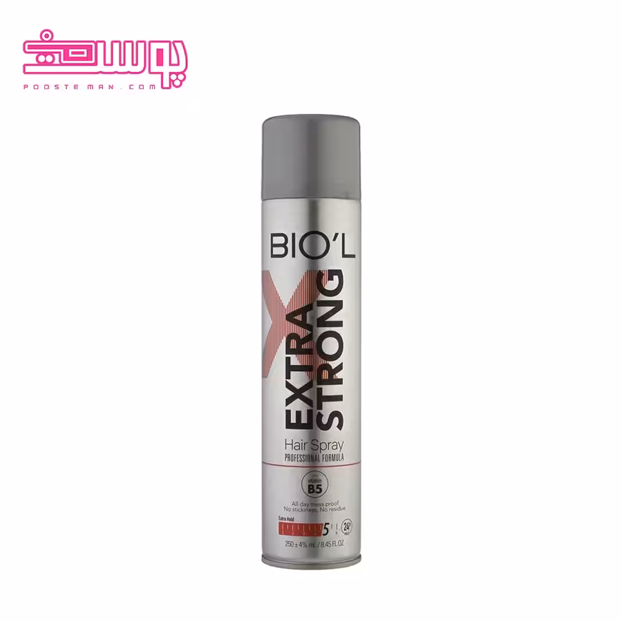 اسپری مو حالت دهنده بیول مدل Extra Strong حجم 250ml