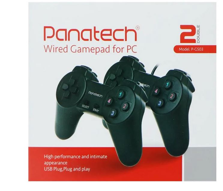 دسته بازی دوبل ساده سیمی پاناتک Panatech P-G503