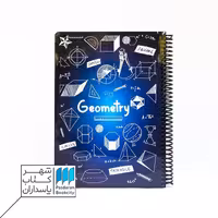 دفتر فرمول هندسه آبی جدید 100 برگ 24*17