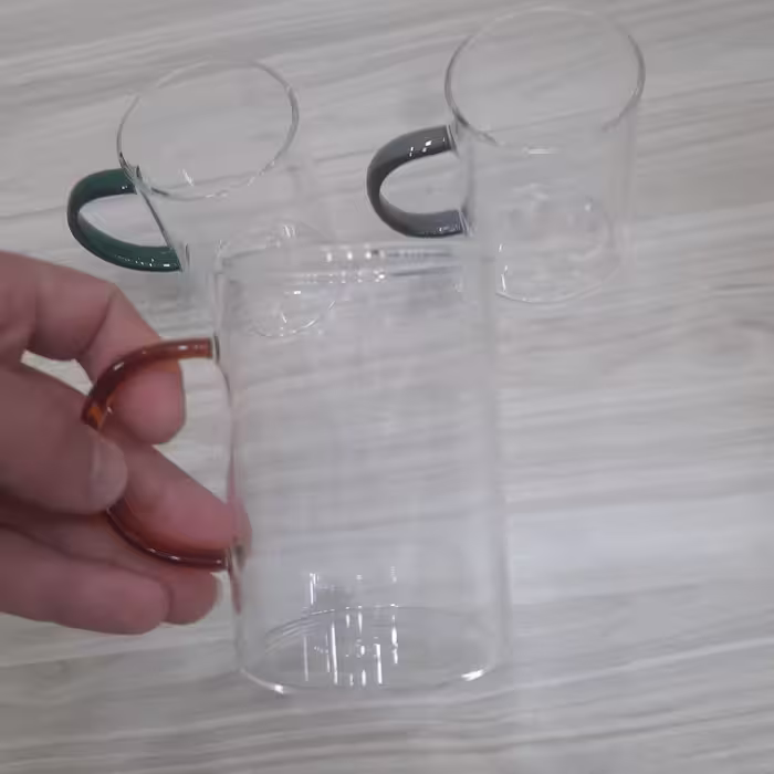 ماگ پیرکس رنگی ماگ پیرکس دسته رنگی
