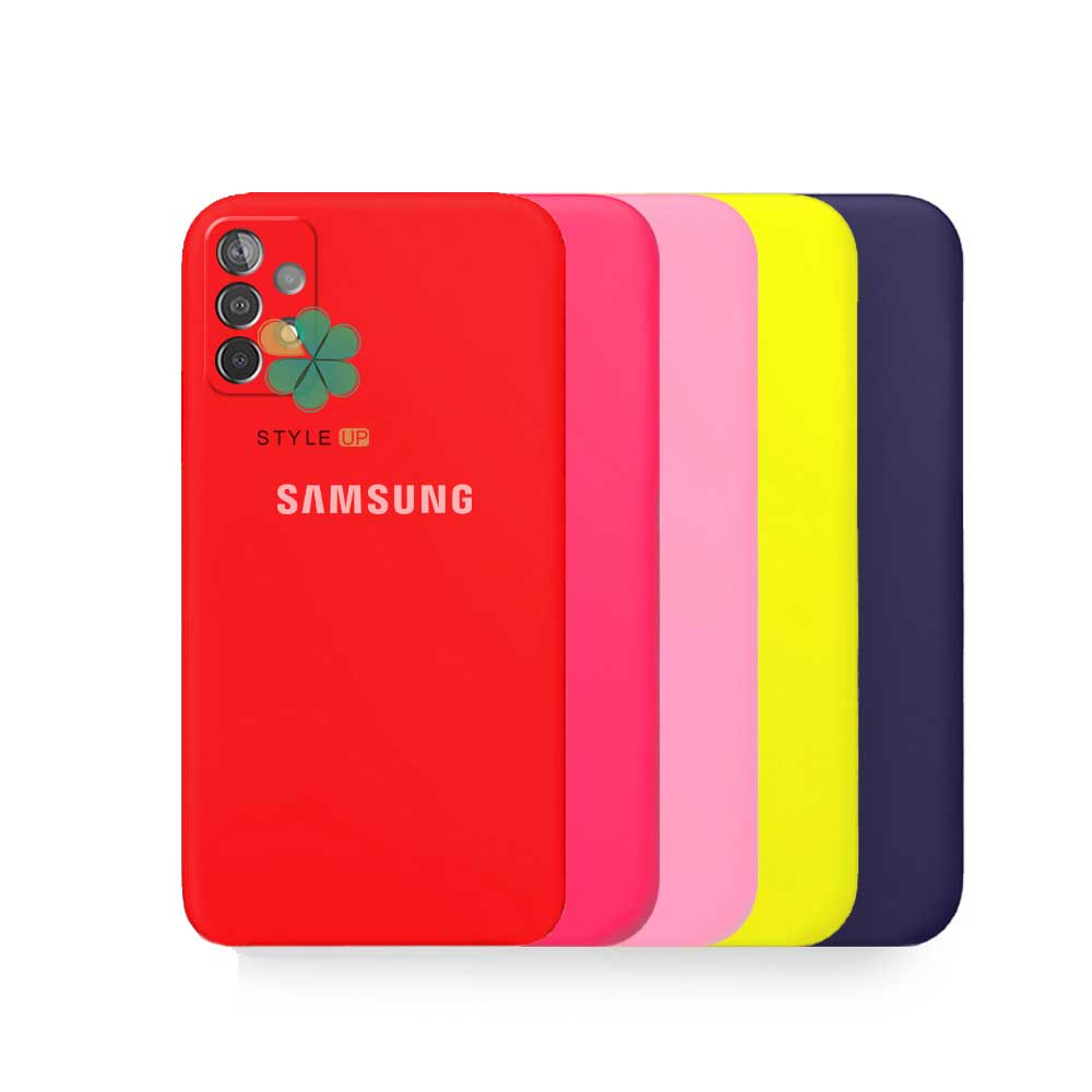 قاب گوشی سامسونگ Galaxy M32 5G مدل سیلیکونی محافظ لنز دار