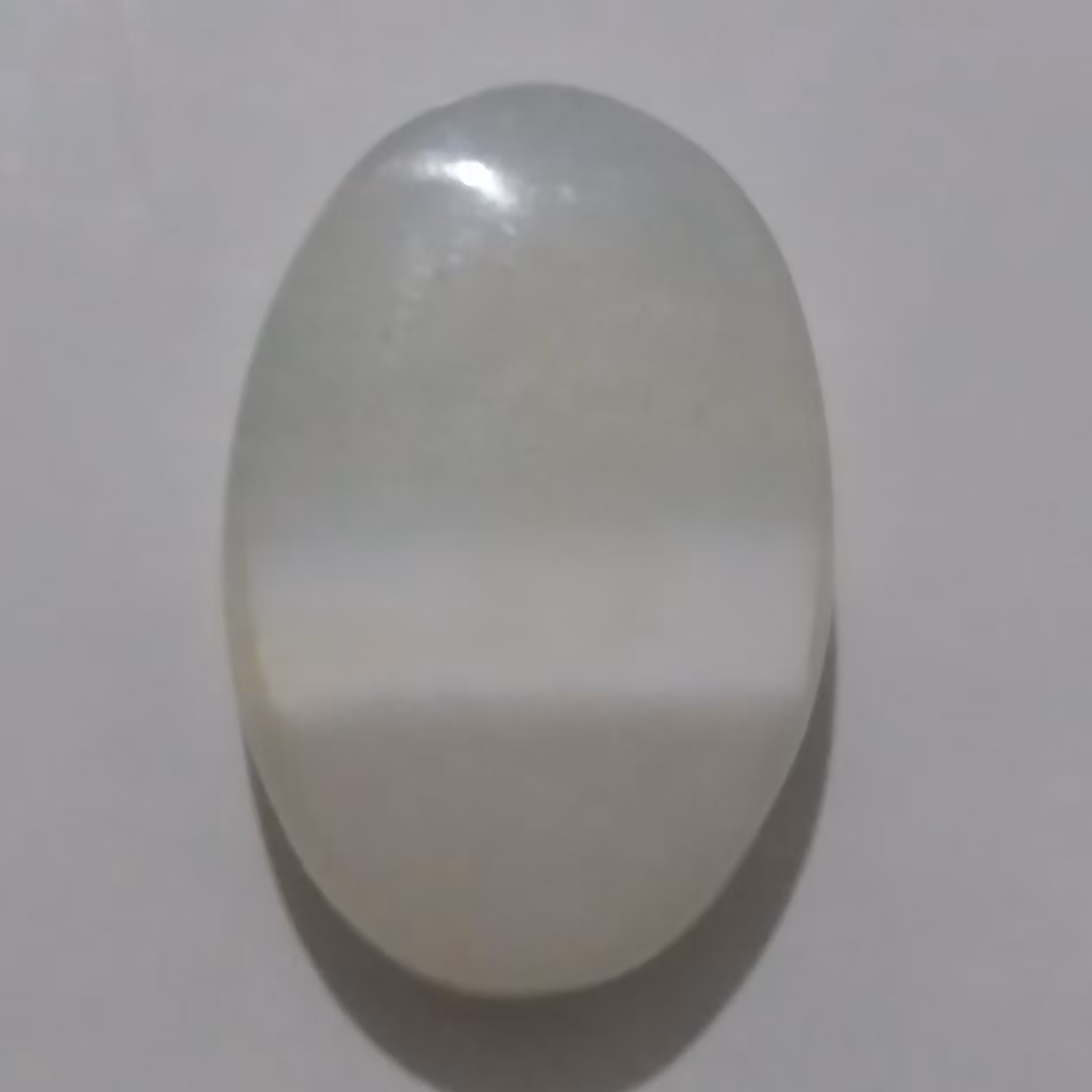 نگین انگشتر عقیق سلیمانی سفید