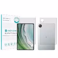 گلس صفحه نمایش و پشت تبلت هوآوی MatePad Pro 11 مدل نانو هیدروژل شفاف برند راک اسپیس کد LL