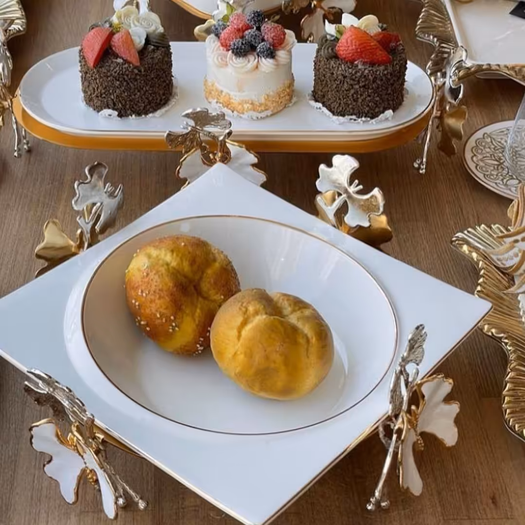 ظرف سرو دایره 