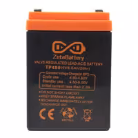 باتری یو پی اس 4 ولت 8 آمپر ساعت زتاباتری مدل TP480